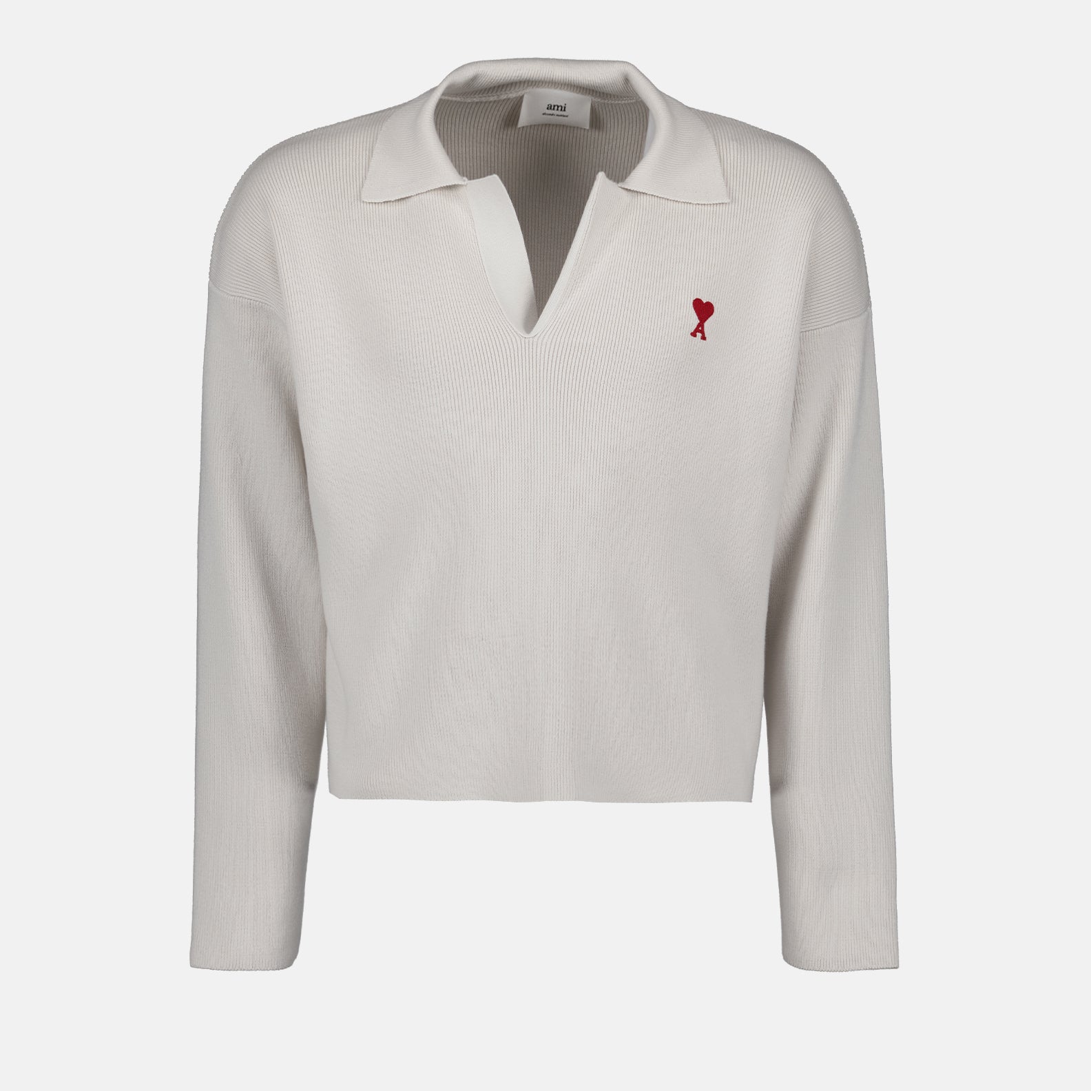 Polos Polo Ami de Coeur Ami PARIS Gris Unisexo