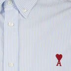 Camisas Chemise Ami de Coeur rayée Ami PARIS Azul Unisexo
