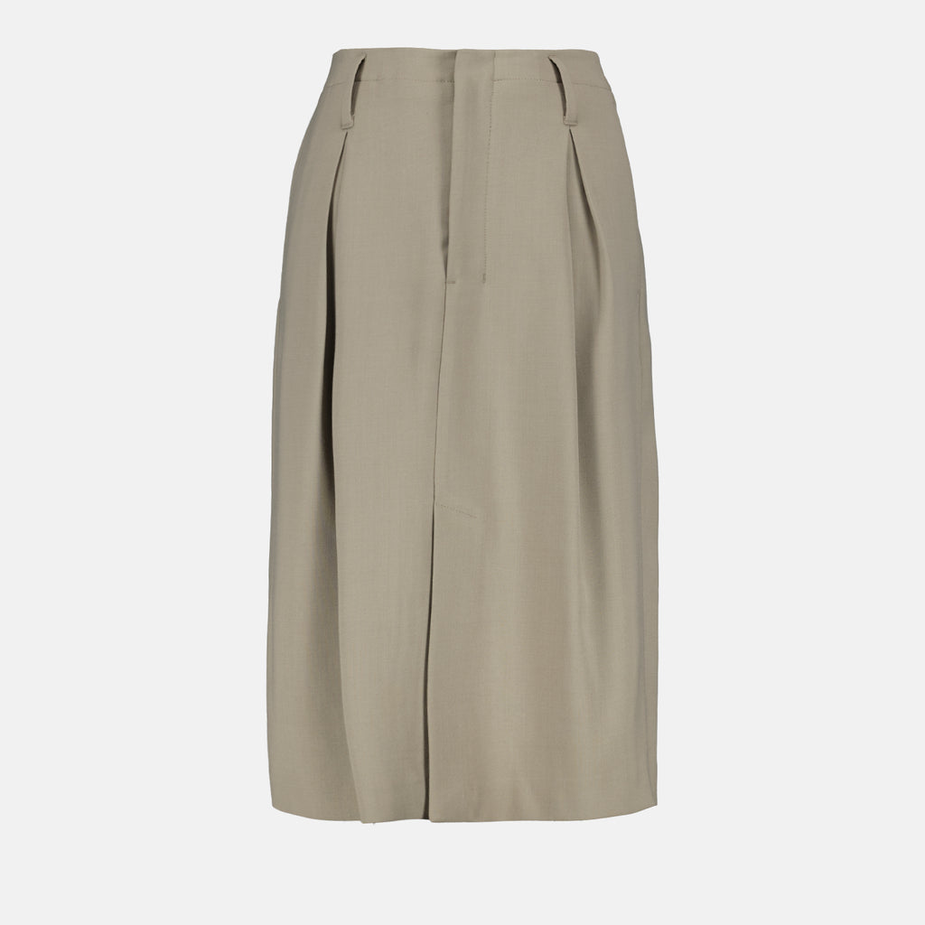 Jupes Jupe crayon Ami PARIS Beige Femme