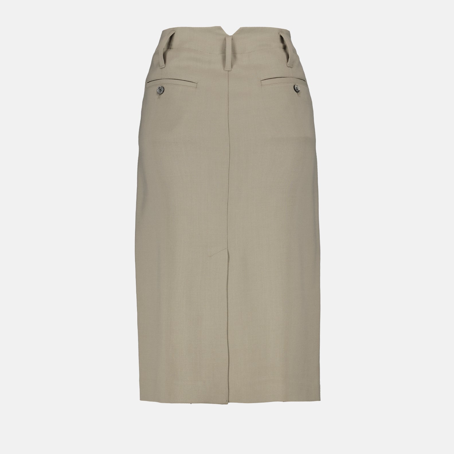 Jupes Jupe crayon Ami PARIS Beige Femme