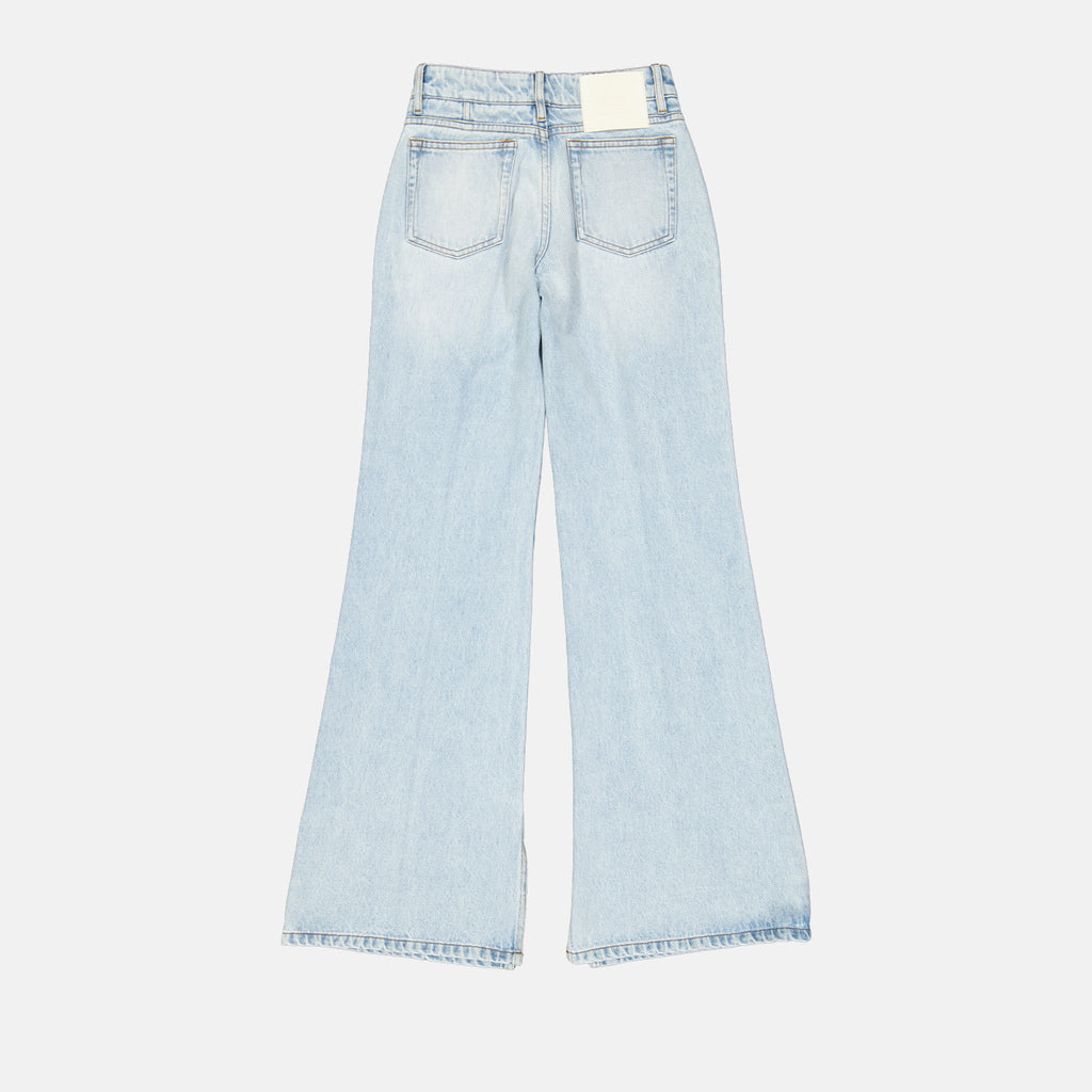 Pantalons Jean flare Ami PARIS Bleu Femme