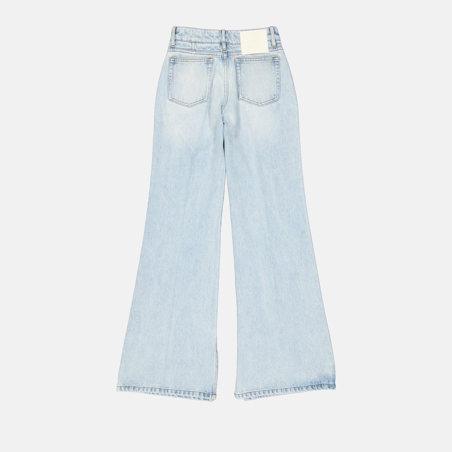 Pantalons Jean flare Ami PARIS Bleu Femme