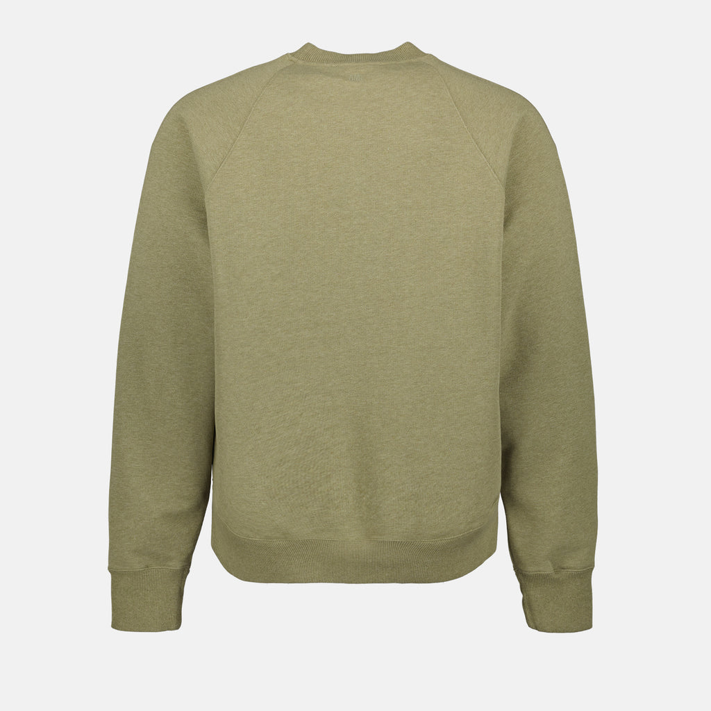 Sudaderas Sudadera Ami de Coeur Ami PARIS Caqui Unisexo