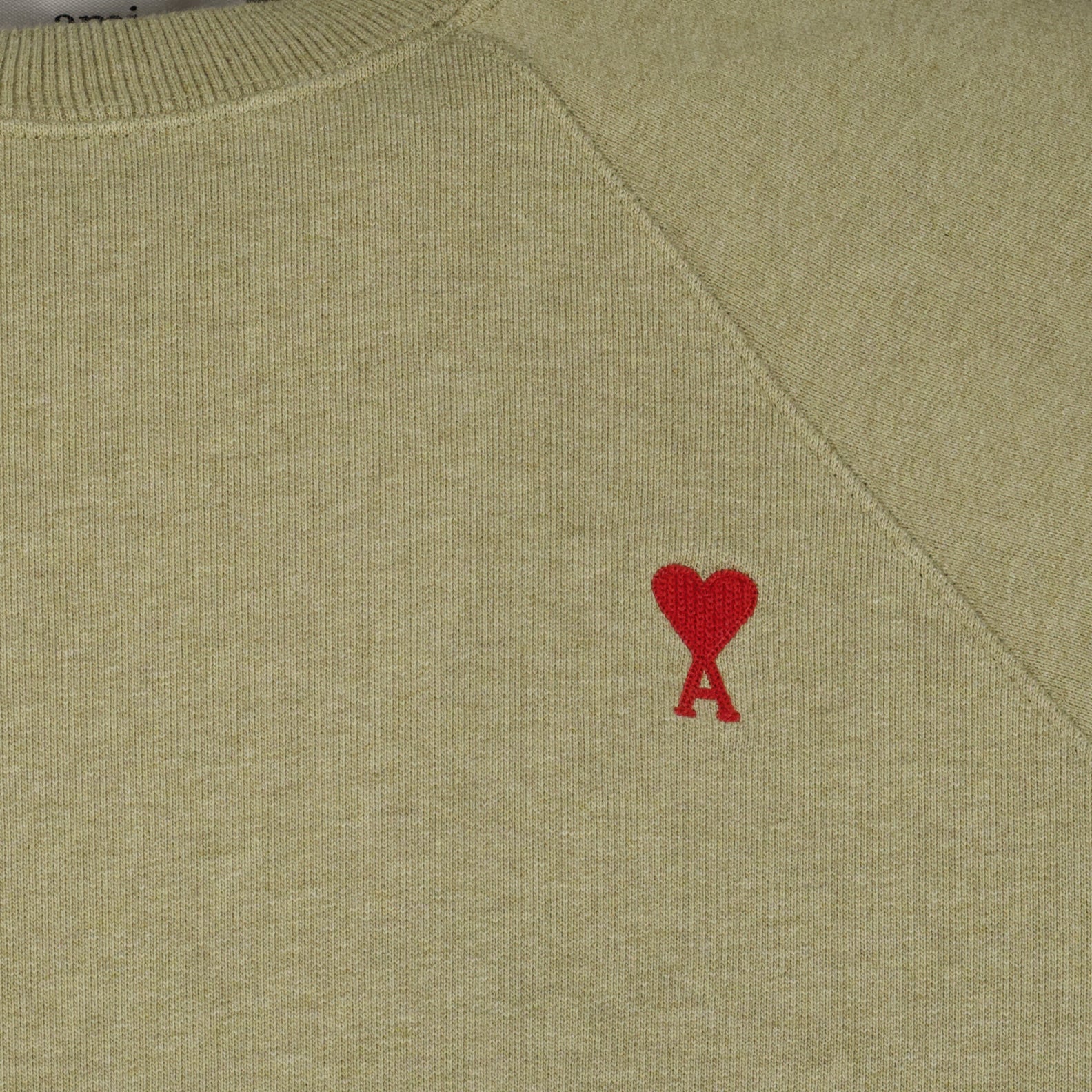 Sudaderas Sudadera Ami de Coeur Ami PARIS Caqui Unisexo