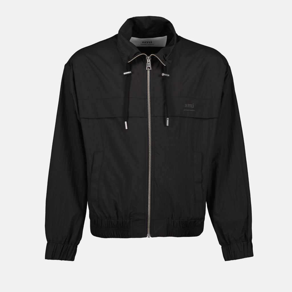 Jaquetas Veste coupe-vent en nylon Ami PARIS Preto Homme