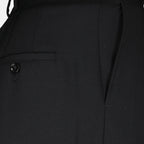 Pants Pleated pants Ami PARIS Black Women
