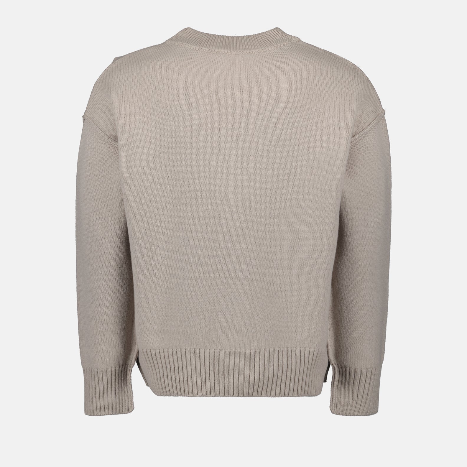 Maille Cardigan Ami de Coeur Ami PARIS Beige Unisexe