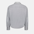 Camisas Chemise en jean Ami PARIS Cinza Homme