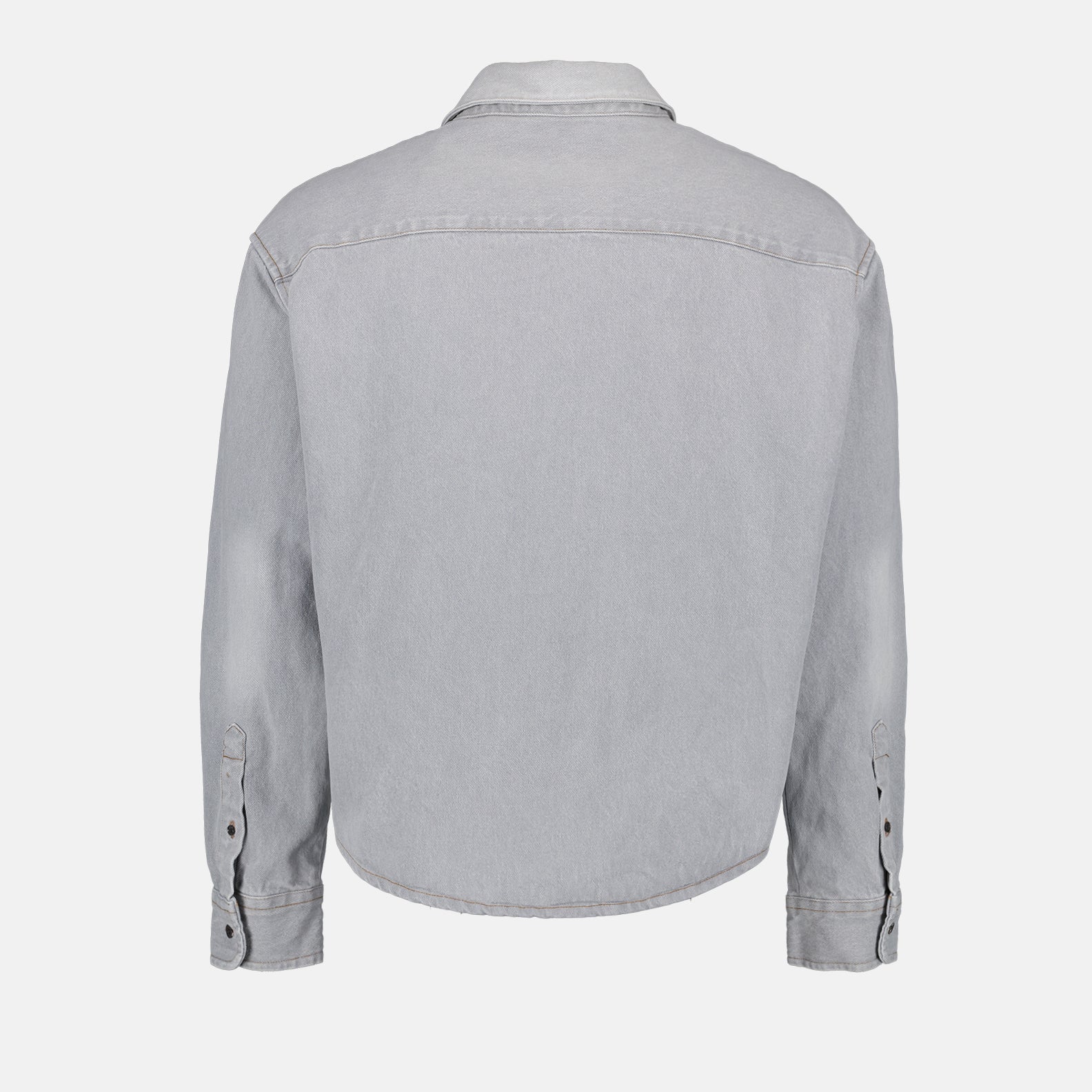 Camisas Chemise en jean Ami PARIS Cinza Homme