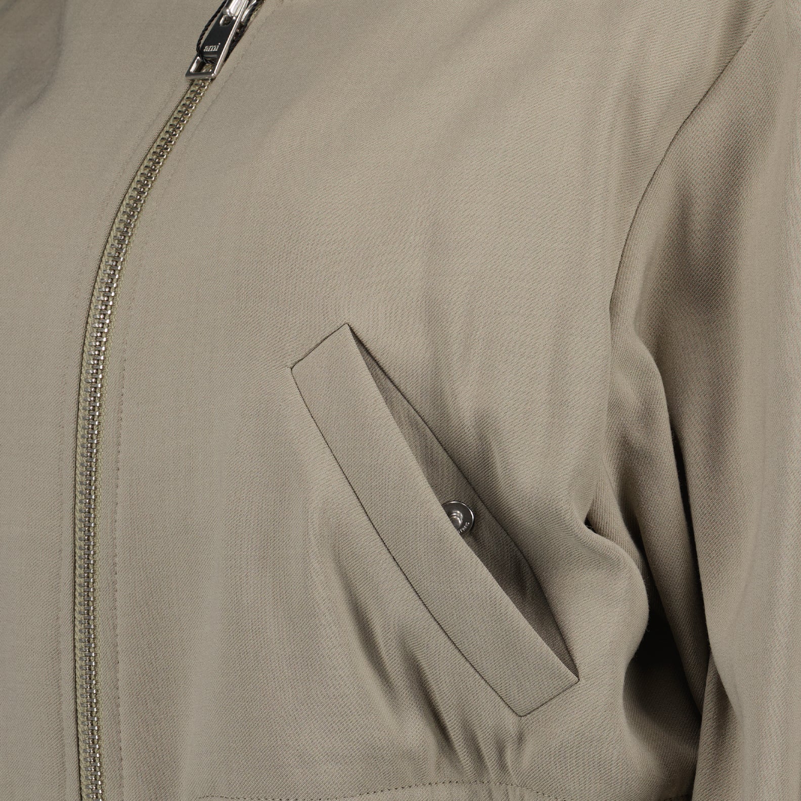 Jackets Wool Bomber Ami PARIS Beige Women