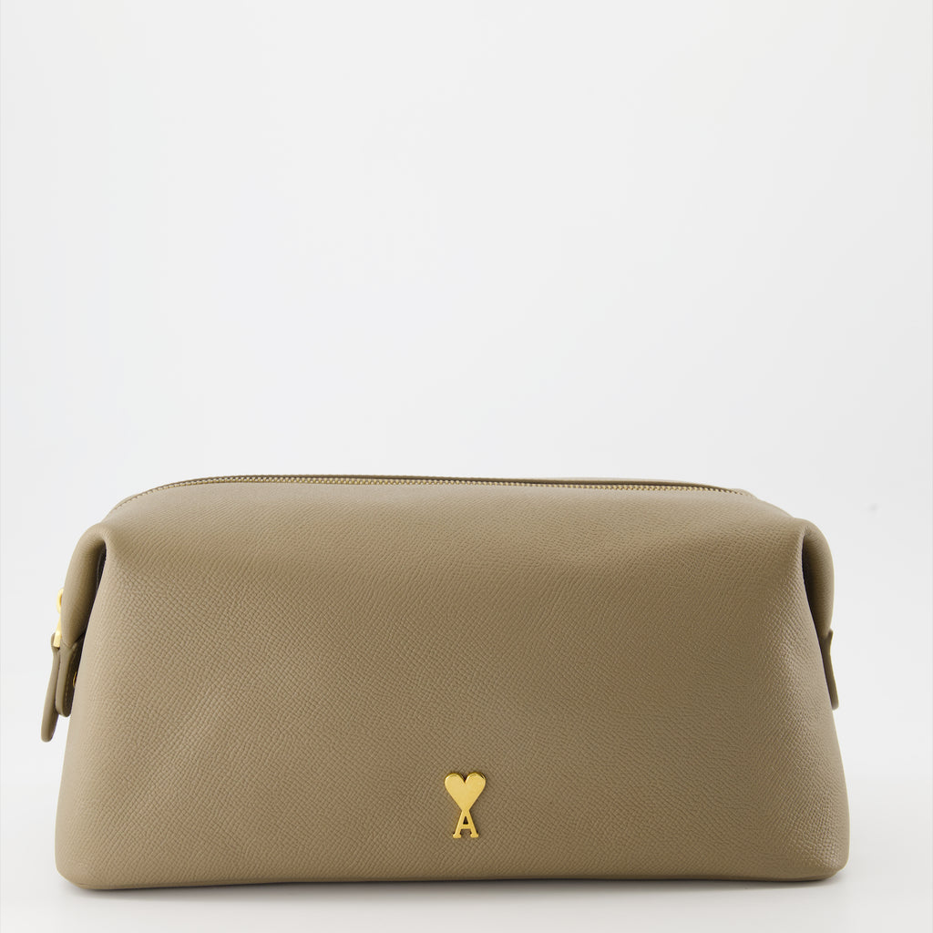 Bolsitas Pochette Ami de Coeur Ami PARIS Beige Unisexo