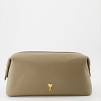Bolsitas Pochette Ami de Coeur Ami PARIS Beige Unisexo