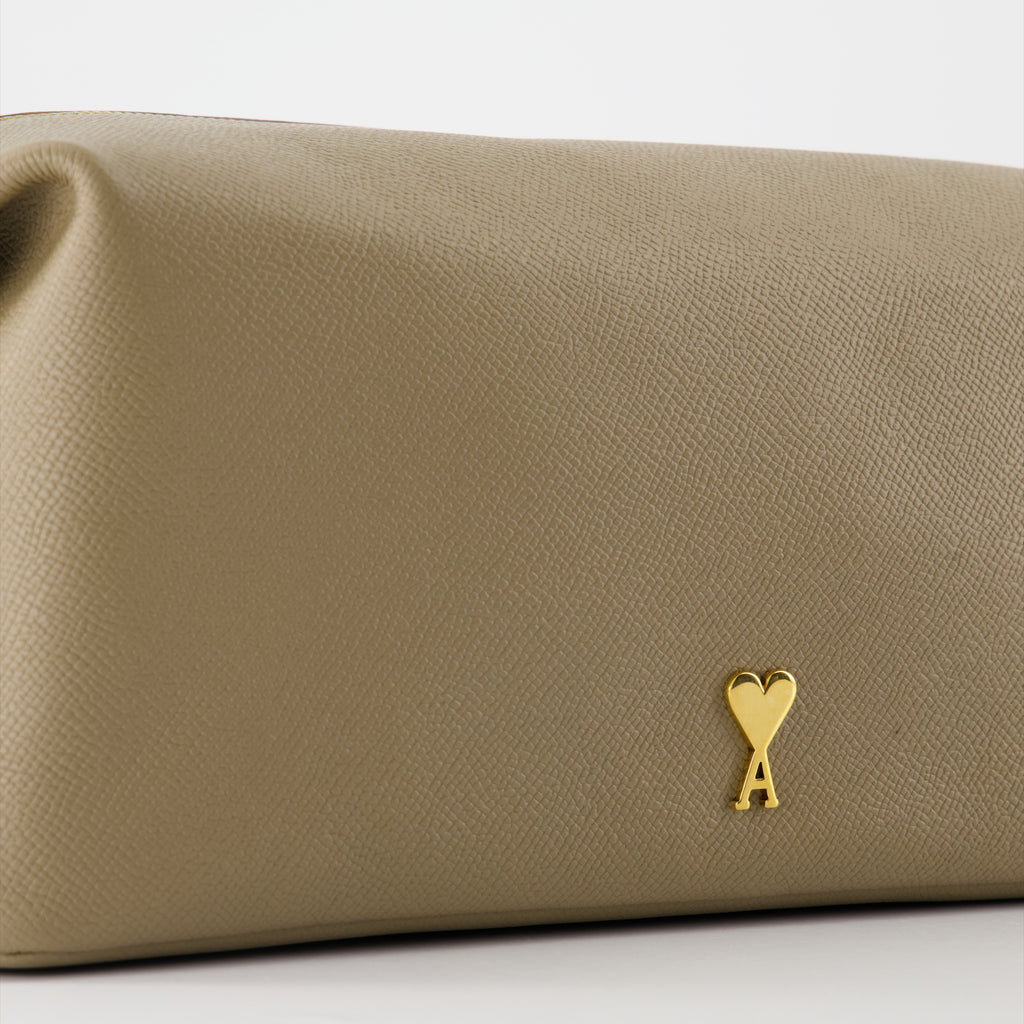 Bolsitas Pochette Ami de Coeur Ami PARIS Beige Unisexo
