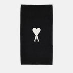 Lifestyle Serviette de plage Ami de Coeur Ami PARIS Schwarz Unisex