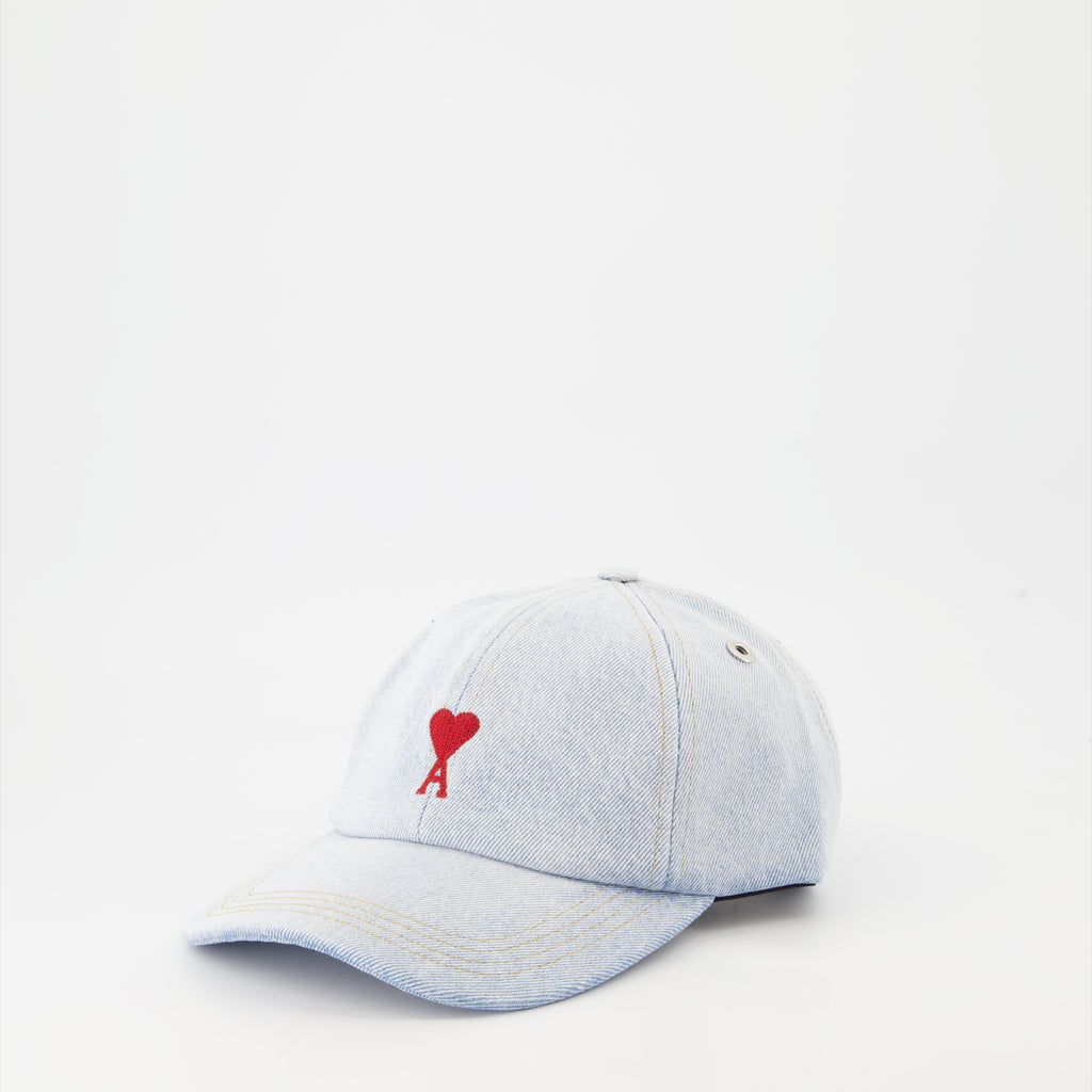 Chapeaux, casquettes et bonnets Casquette Ami de Coeur Ami PARIS Bleu Unisexe