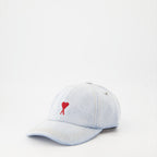 Chapeaux, casquettes et bonnets Casquette Ami de Coeur Ami PARIS Bleu Unisexe