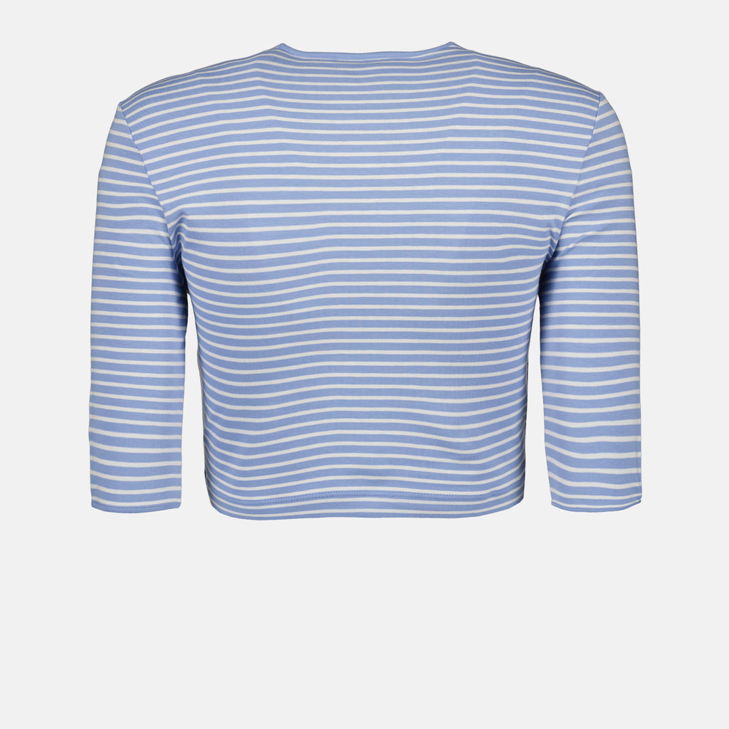 T-shirts T-shirt rayé Prada Bleu Femme