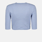 T-shirts T-shirt rayé Prada Bleu Femme
