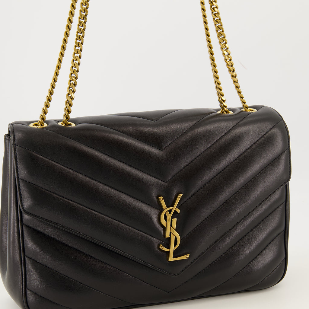 Image de l'article Sac Loulou large de la marque Saint Laurent pour Femme - Saison Automne-Hiver 2025 - Vue détaillée_2