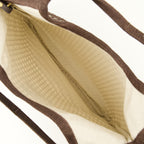 Sacs cabas Borsa Ivy in Raffia all'uncinetto Marrone Miu Miu Marron Femme