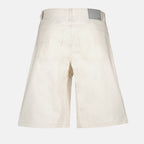 Shorts CD Heart Bermuda Dior Bianco Homme