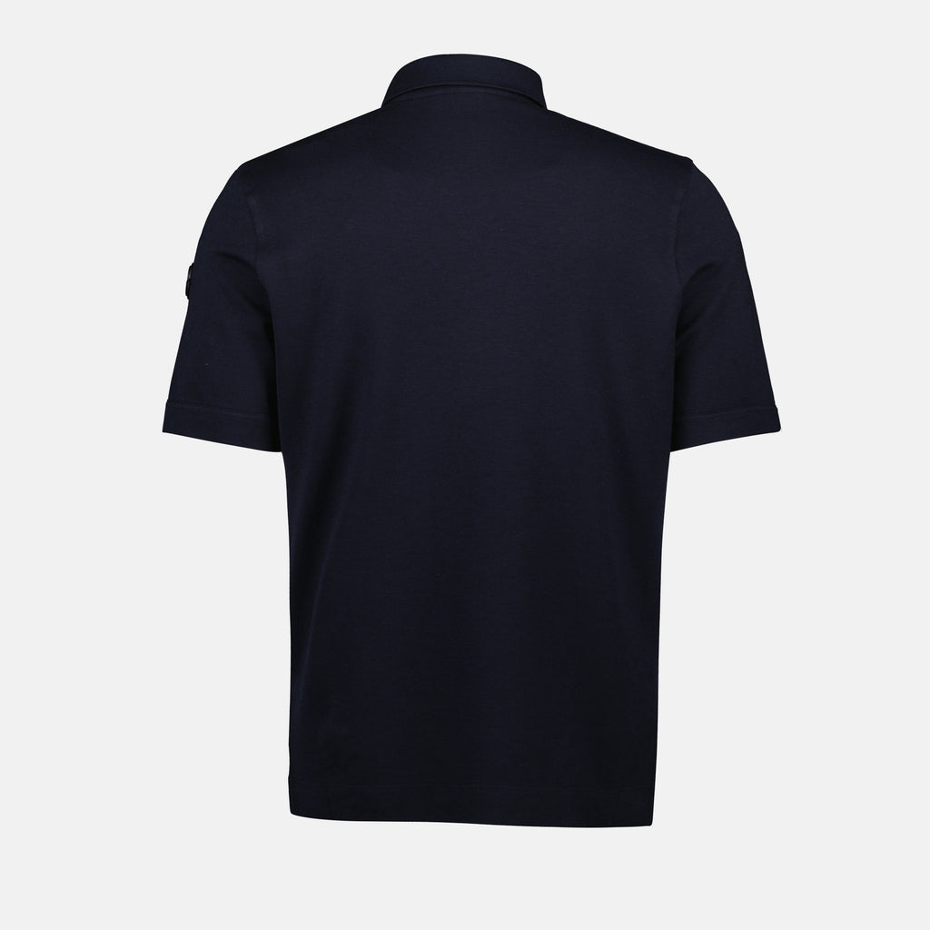 Poloshirts Logo Polo Moncler Dunkelblau Homme