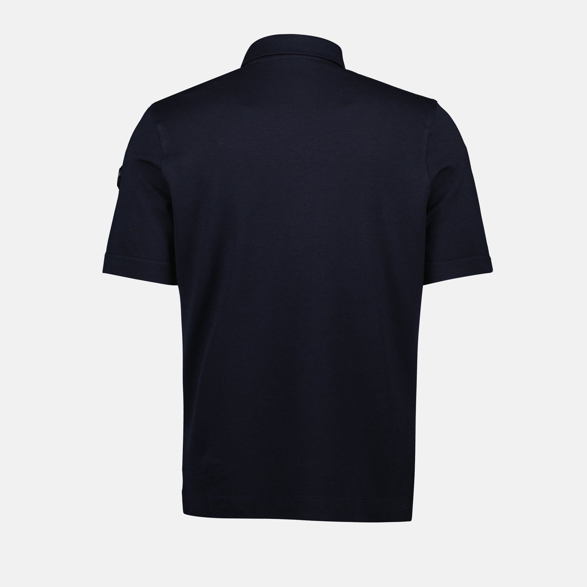 Polos Polo Logo Moncler azul oscuro Homme