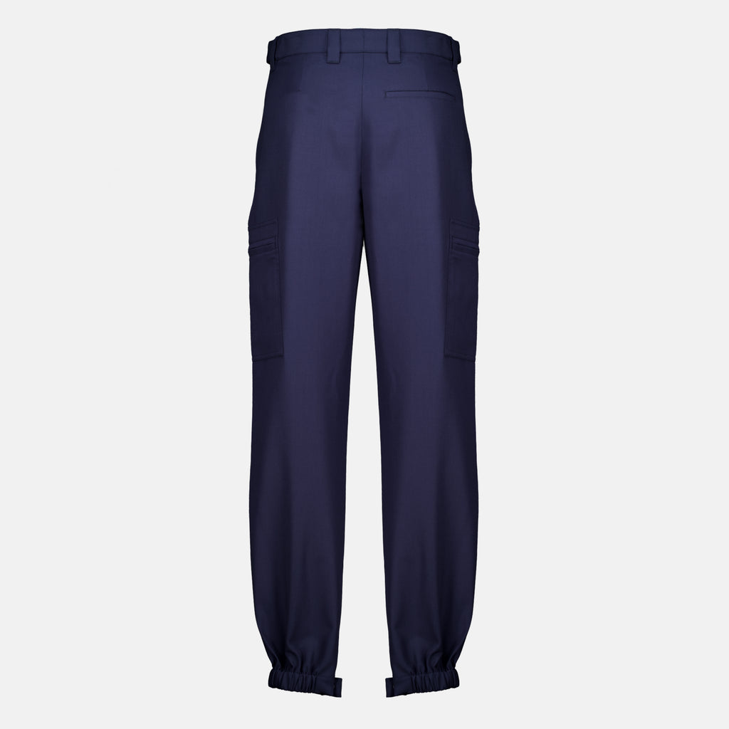 Pantalons Marineblaue Cargo-Hose Dior Bleu foncé Homme