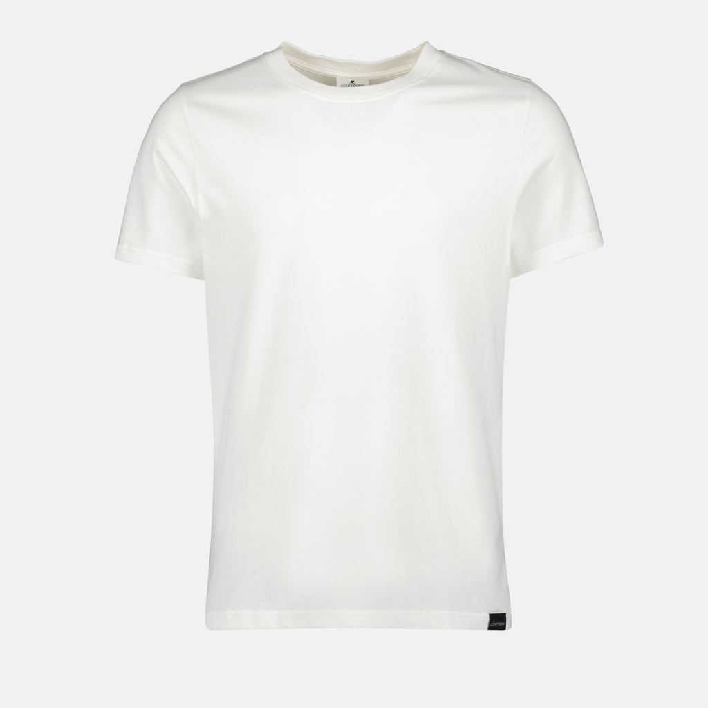 T-shirts T-shirt AC Courrèges Blanc Homme