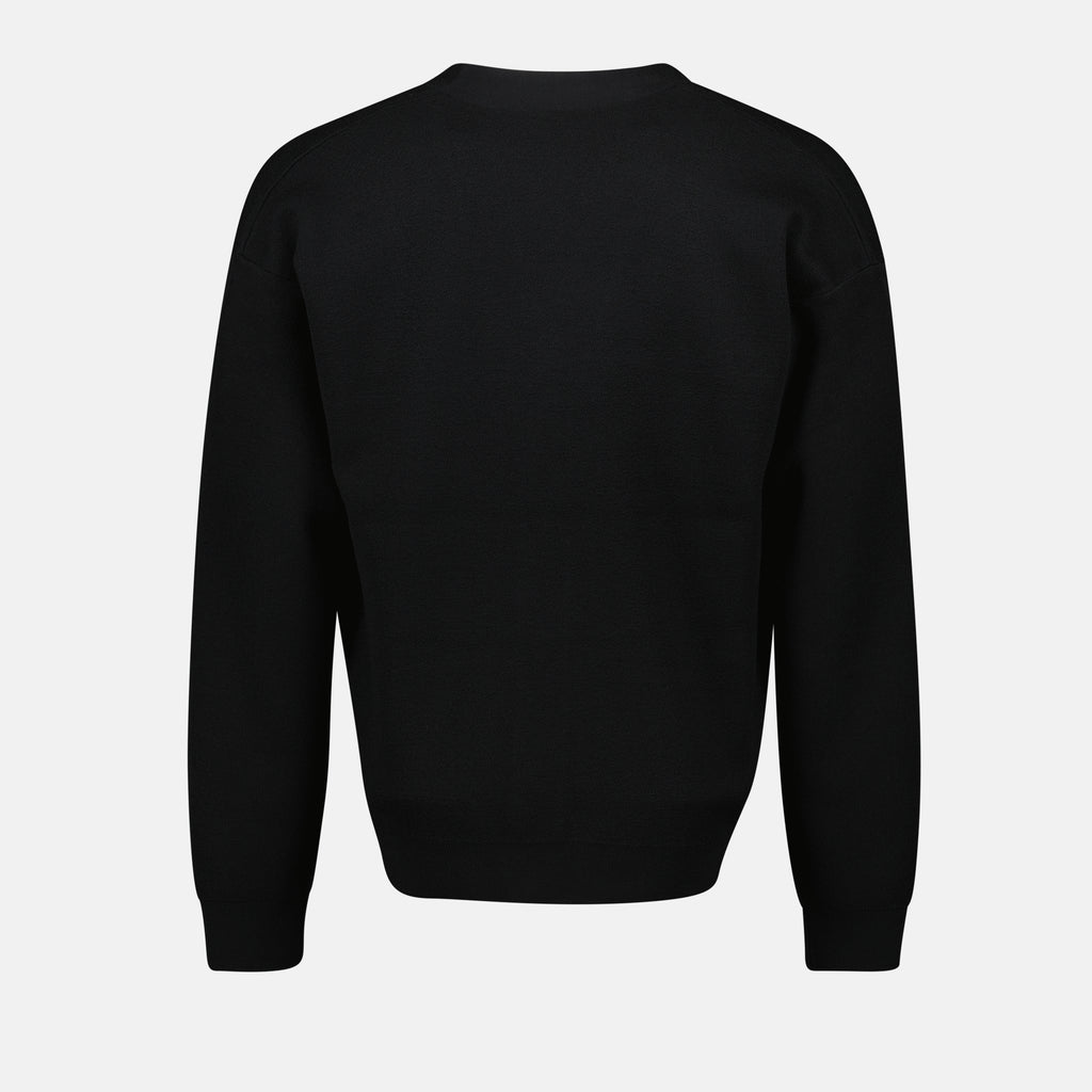 Maille Cardigan Drôle Drole De Monsieur Noir Homme