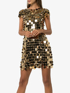 Immagine del vestito Sparkle del marchio Rabanne per donna - Stagione Autunno-Inverno 2025 - Vista Dettagliata_1