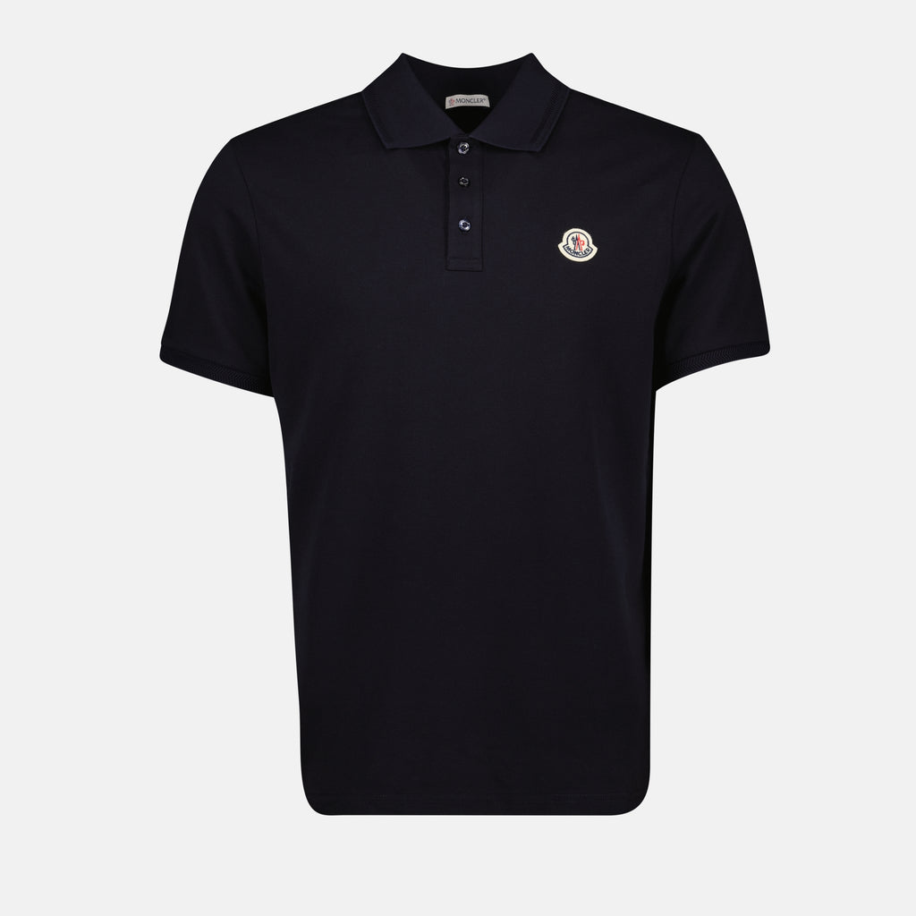 Polos Logo Polo Moncler azul oscuro Homme