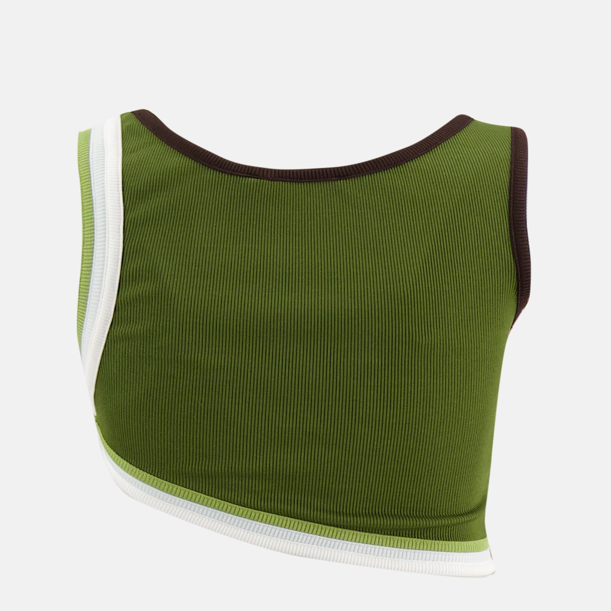 Image de l'article Top Verner vert de la marque Christopher Esber pour Femme - Saison Printemps-Été 2026 - Vue de Dos