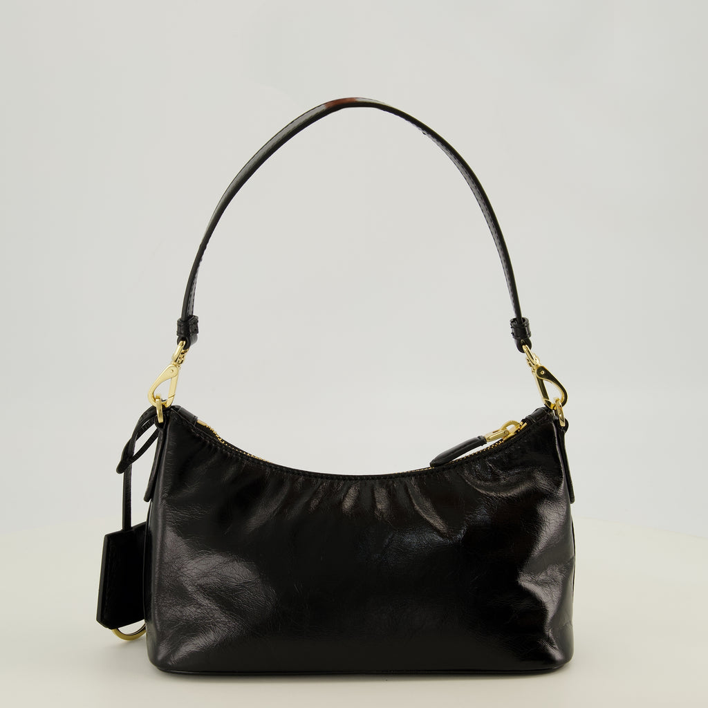 Sacs à main et épaule Mini bolsa em pele Prada Noir Femme