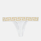 Underwear and homewear Medusa Greca String Versace White Femme