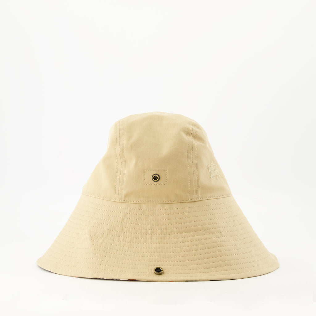 Chapeaux, casquettes et bonnets Chapéus Visor em Check Burberry Beige Unisexe