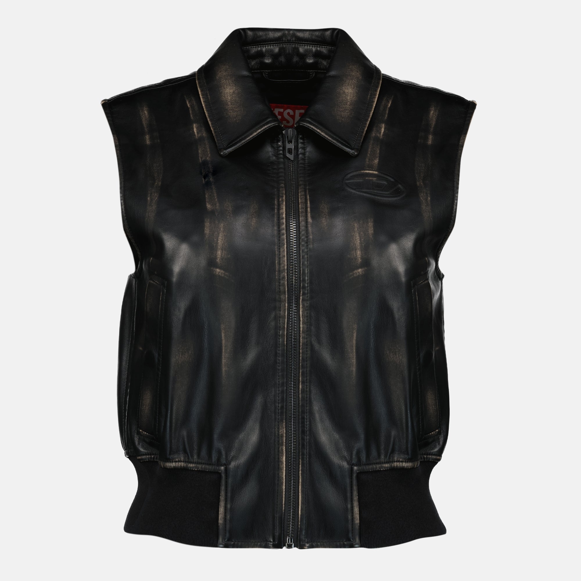 Bild der Diesel-Marke G-Inko ärmellosen Jacke für Damen - Frühjahr-Sommer 2026 - Vorderansicht