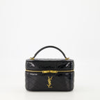 Bolsos de mano y al hombro Sac Gaby Vanity en cuir verni Saint Laurent Negro Femme