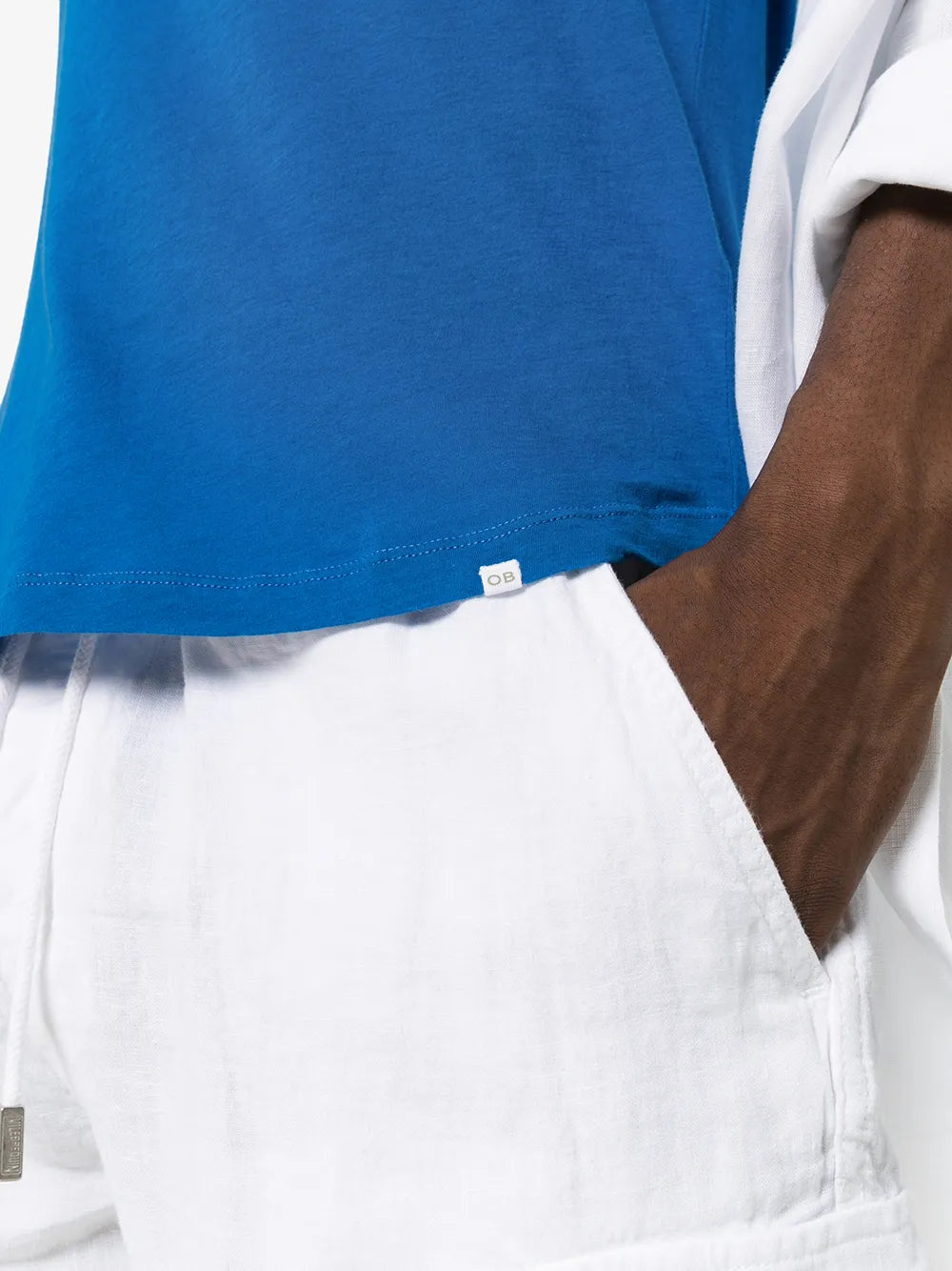 T-Shirts T-Shirt OB-T Orlebar Brown Dunkelblau Homme