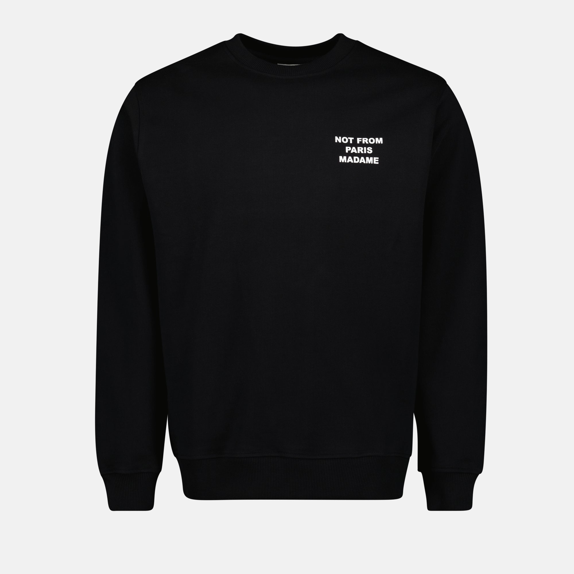 Sweatshirts Sweat Slogan Drole De Monsieur Noir Homme