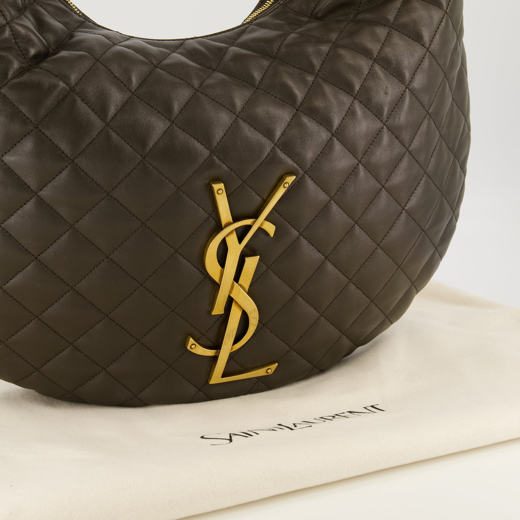 Image de l'article Sac Icare Hobo marron de la marque Saint Laurent pour Femme - Saison Printemps-Été 2026 - Vue détaillée_2