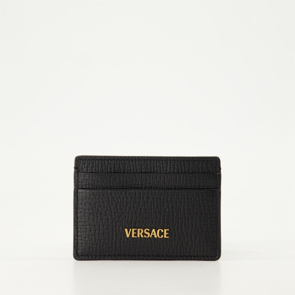 Small leather goods Myth Card Holder Versace Black Homme