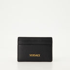 Small leather goods Myth Card Holder Versace Black Homme