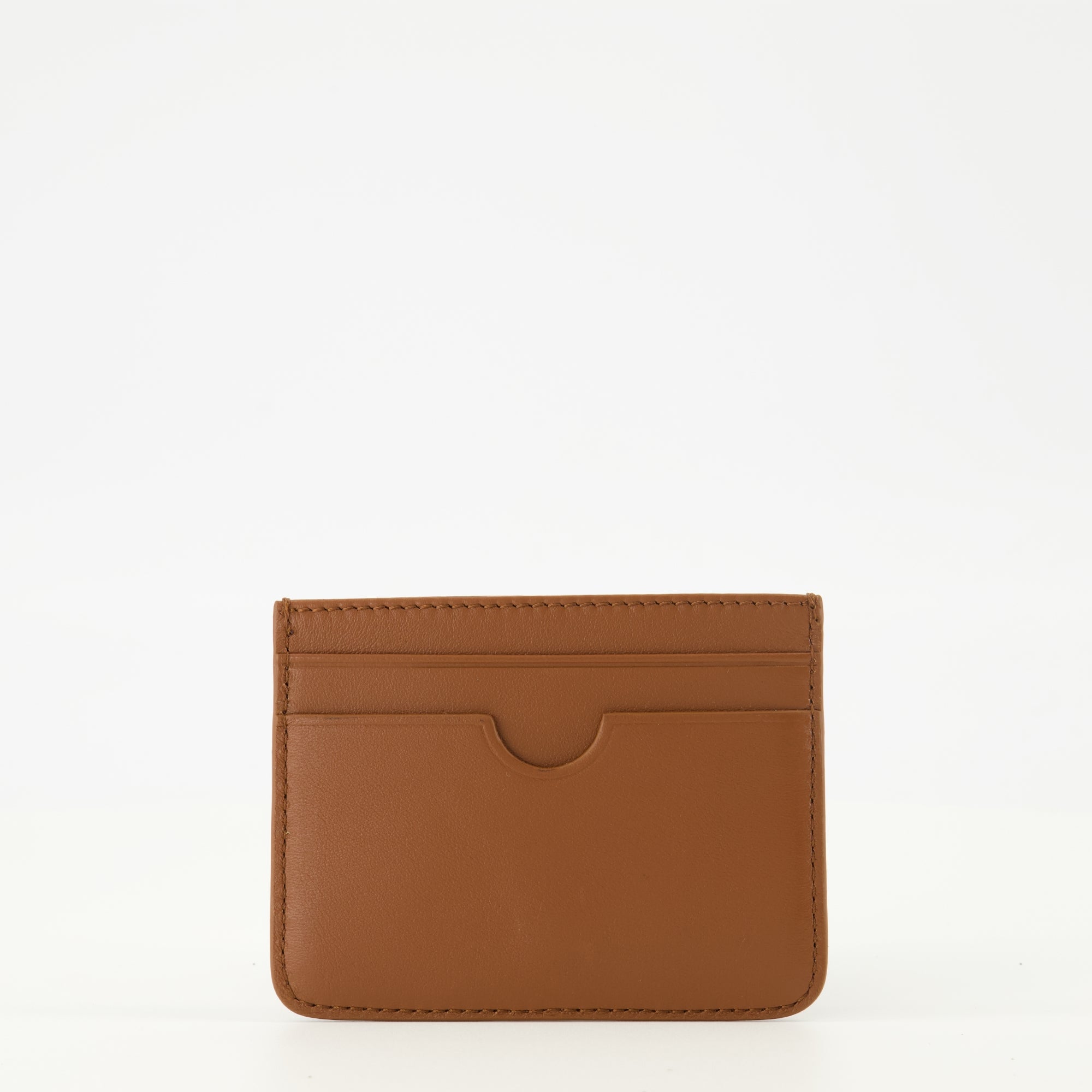 Image de l'article Porte-cartes AMI de coeur marron de la marque Ami PARIS pour Unisex - Saison Printemps-Été 2026 - Vue de Dos