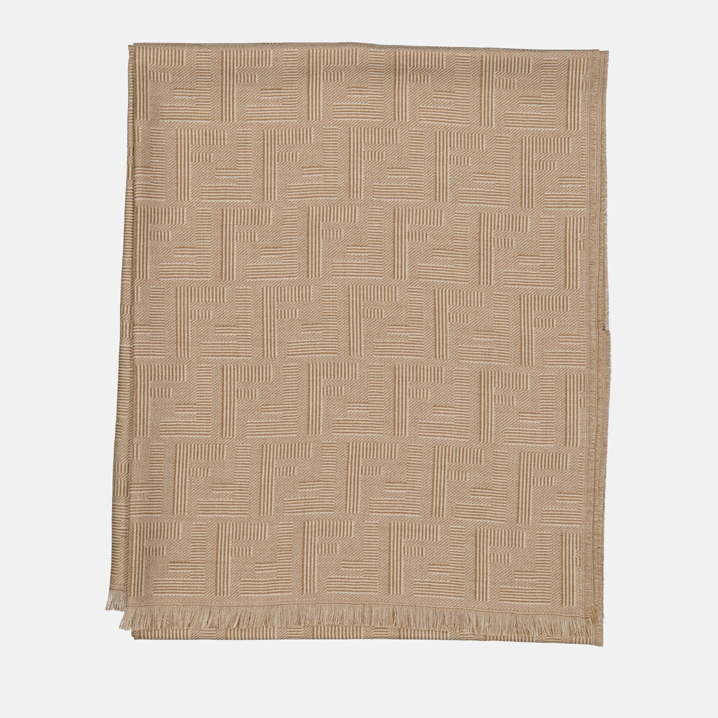 Écharpes, foulards et gants Écharpe FF Fendi Beige Homme