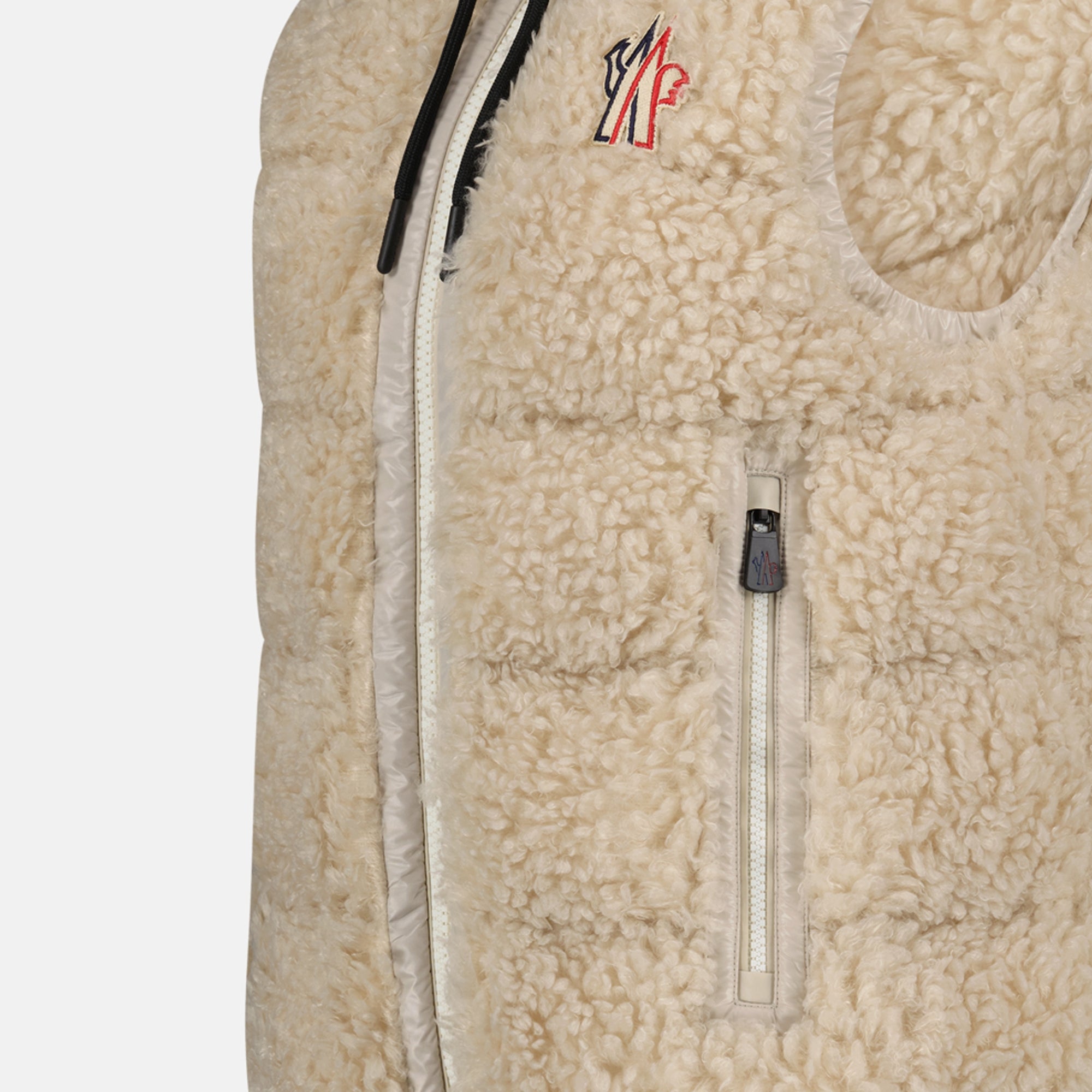 Vestes Doudoune sans manches Moncler Grenoble Beige Femme