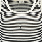 Tops Cassandre Tank Top Saint Laurent Schwarz Femme