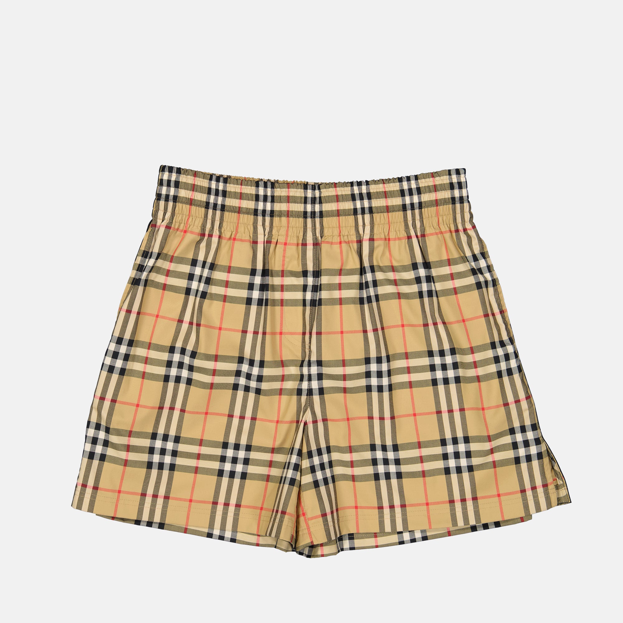 Short à carreaux