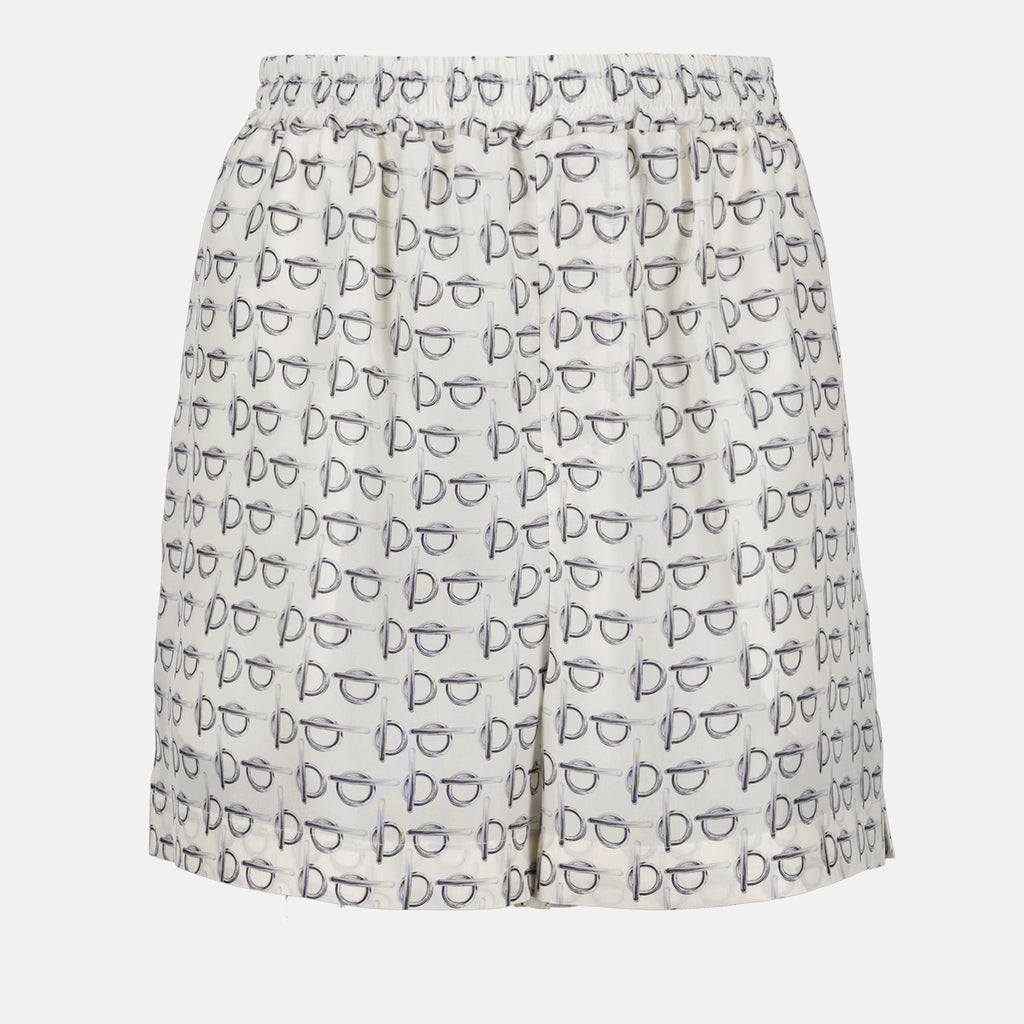 Shorts Silk B Shorts Burberry Gray Women