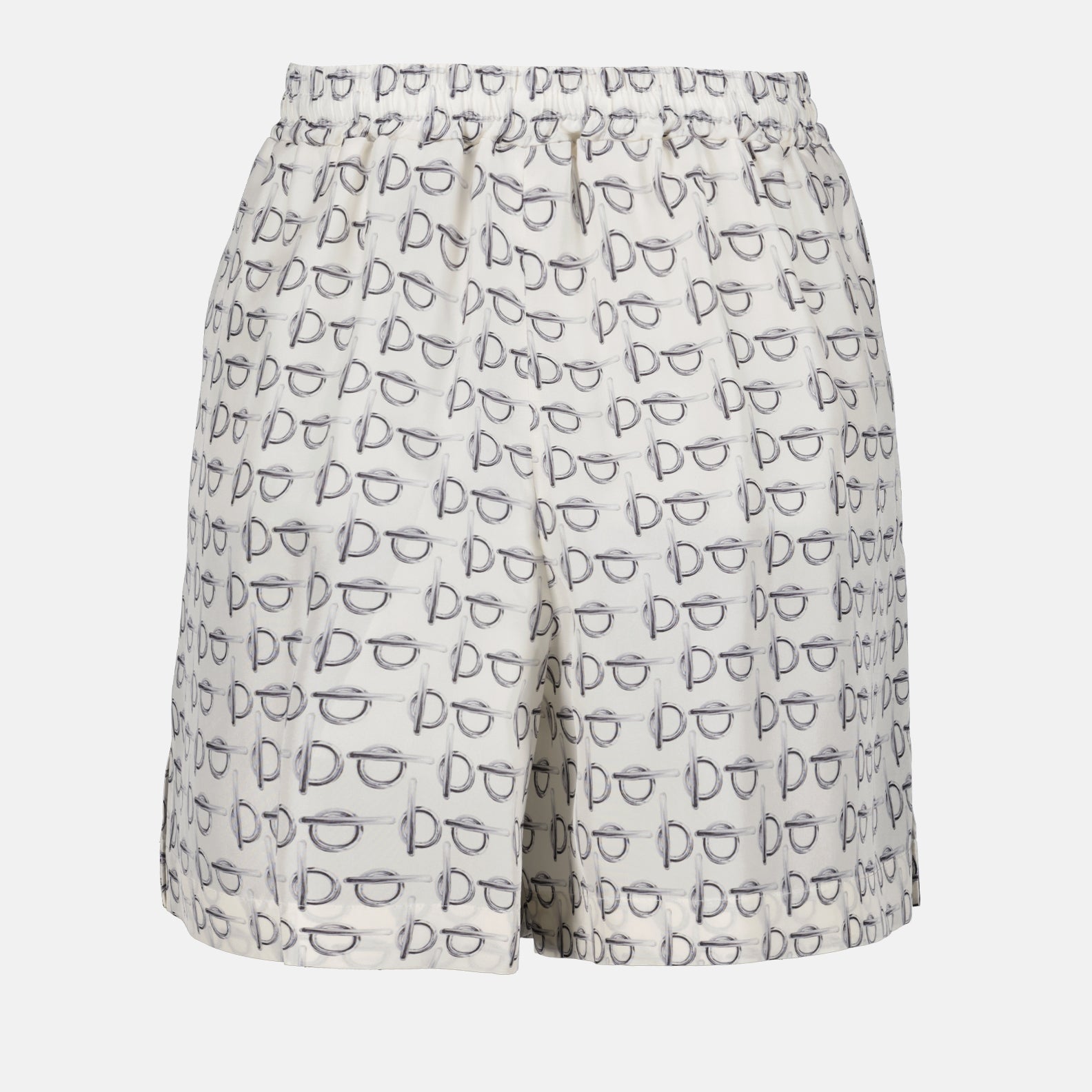 Shorts Silk B Shorts Burberry Gray Women